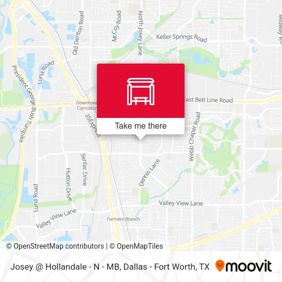 Josey @ Hollandale - N - MB map