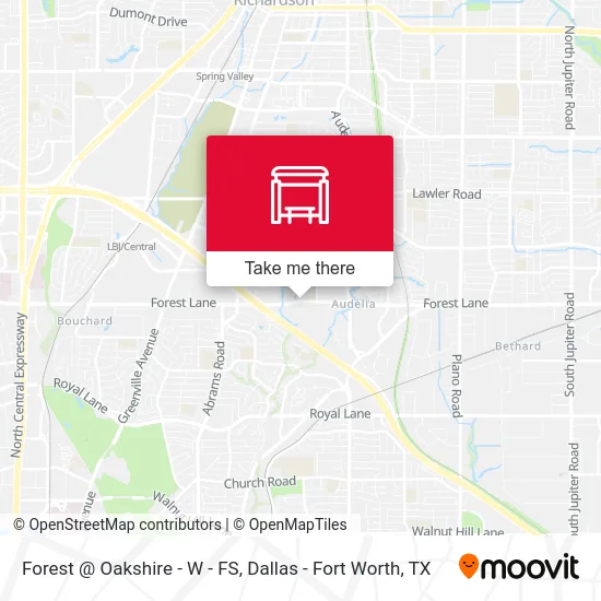 Forest @ Oakshire - W - FS map