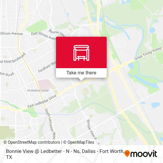 Mapa de Bonnie View @ Ledbetter - N - Ns