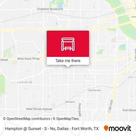 Hampton @ Sunset - S - Ns map