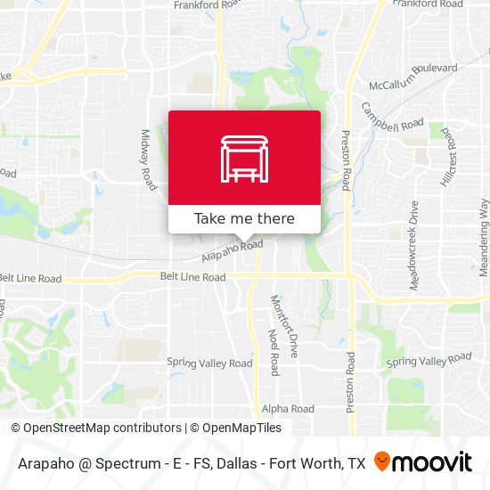 Arapaho @ Spectrum - E - FS map