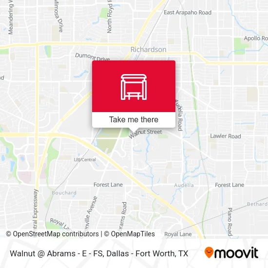 Mapa de Walnut @ Abrams - E - FS