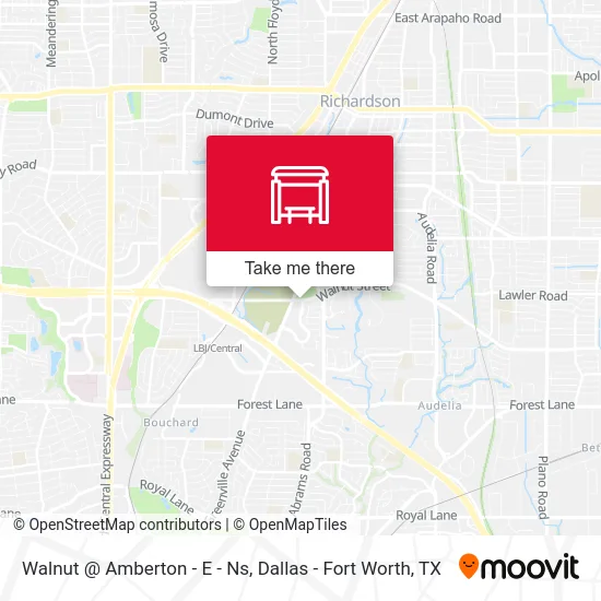 Walnut @ Amberton - E - Ns map