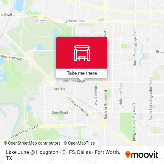 Lake June @ Houghton - E - FS map