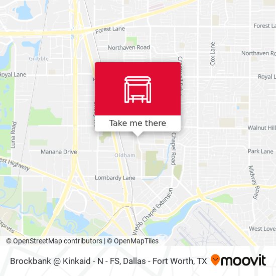 Brockbank @ Kinkaid - N - FS map