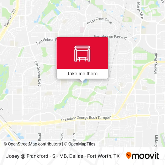 Josey @ Frankford - S - MB map