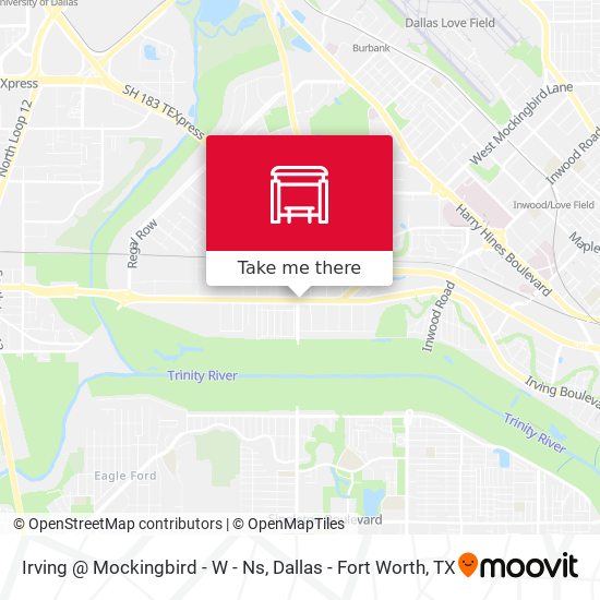 Irving @ Mockingbird - W - Ns map