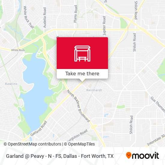 Garland @ Peavy - N - FS map