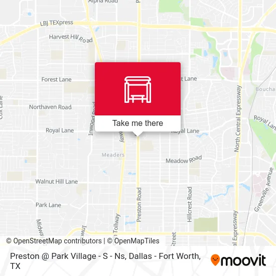 Preston @ Park Village - S - Ns map