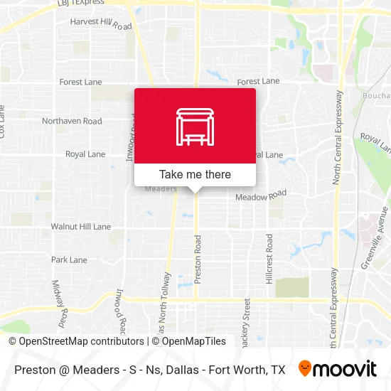Preston @ Meaders - S - Ns map