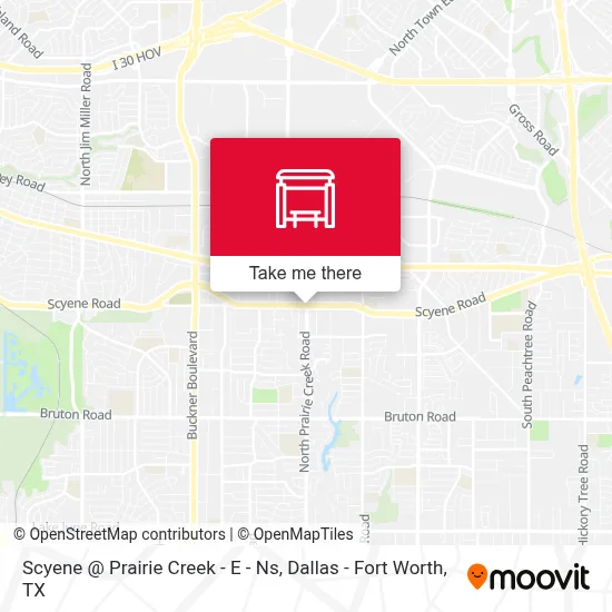 Scyene @ Prairie Creek - E - Ns map