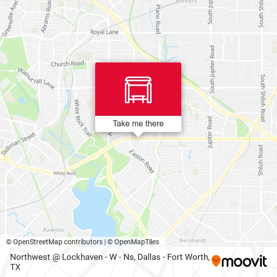 Northwest @ Lockhaven - W - Ns map
