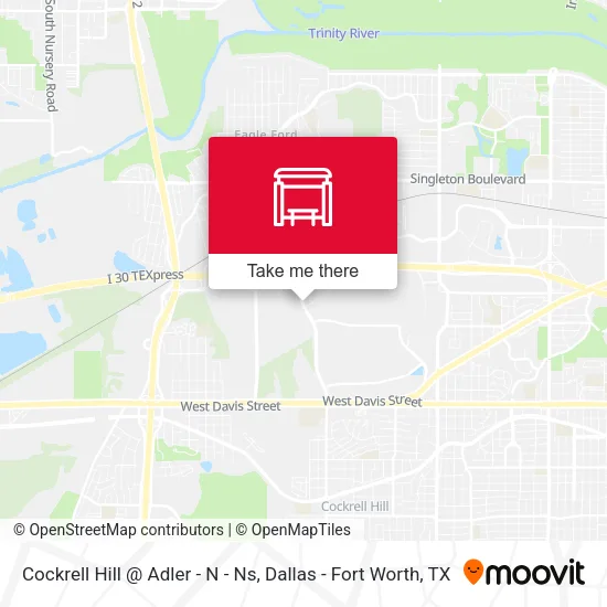 Cockrell Hill @ Adler - N - Ns map