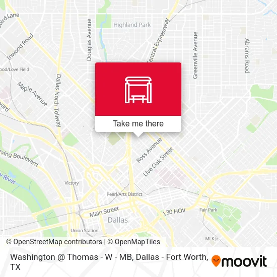 Washington @ Thomas - W - MB map