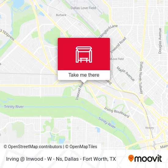 Irving @ Inwood - W - Ns map