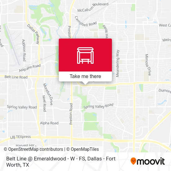 Belt Line @ Emeraldwood - W - FS map