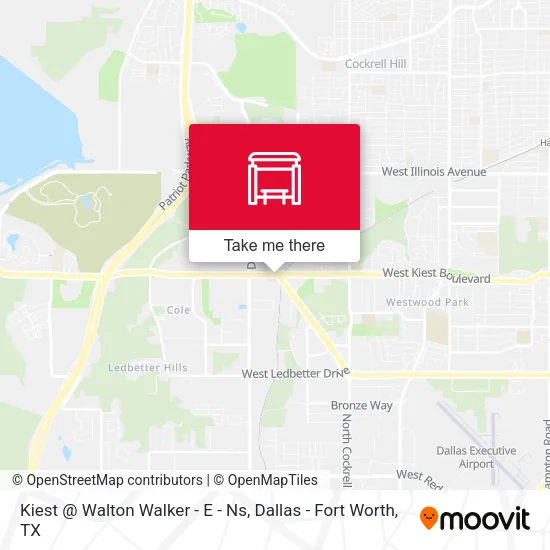 Kiest @ Walton Walker - E - Ns map