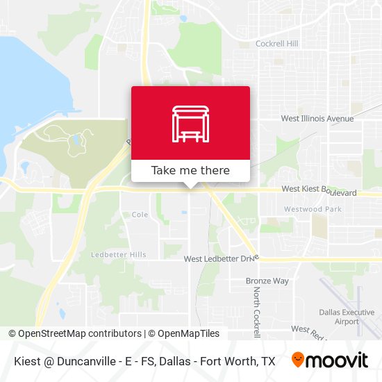 Mapa de Kiest @ Duncanville - E - FS