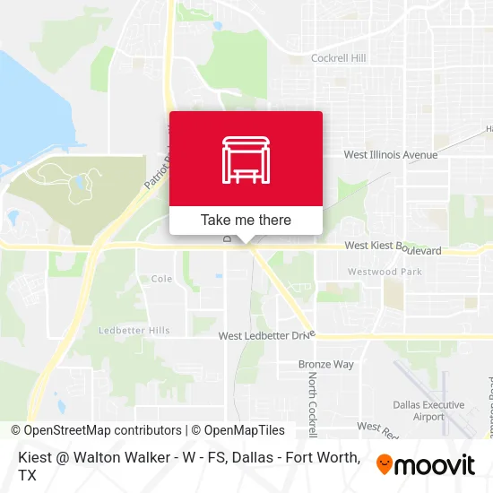 Kiest @ Walton Walker - W - FS map