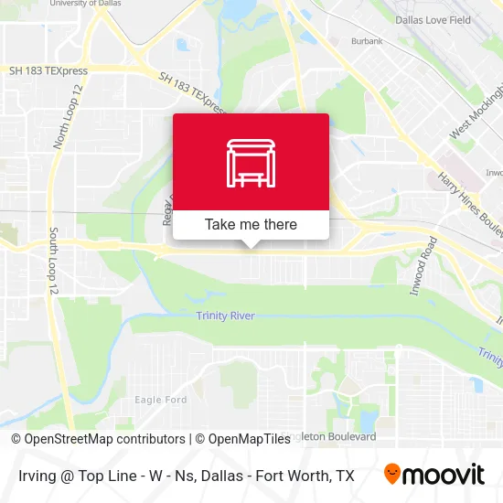 Irving @ Top Line - W - Ns map