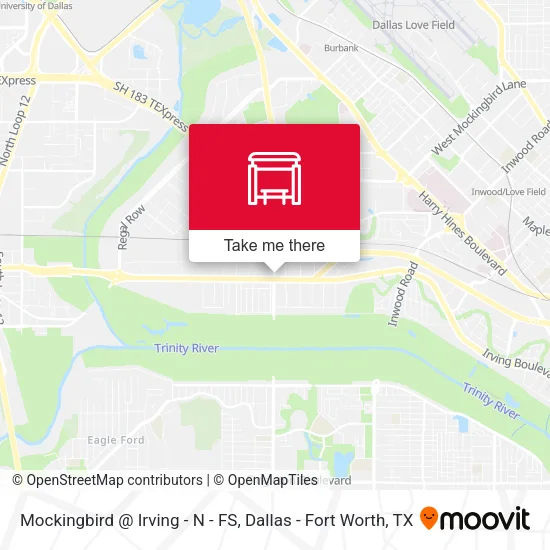 Mapa de Mockingbird @ Irving - N - FS