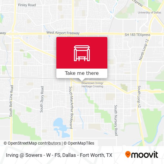 Irving @ Sowers - W - FS map