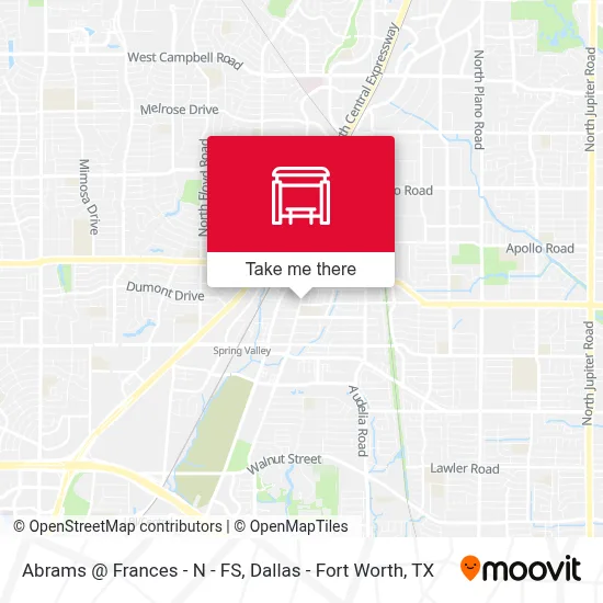 Abrams @ Frances - N - FS map