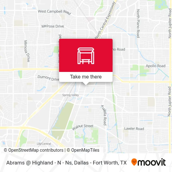 Abrams @ Highland - N - Ns map