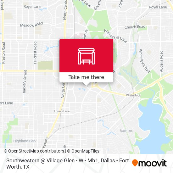 Southwestern @ Village Glen - W - Mb1 map