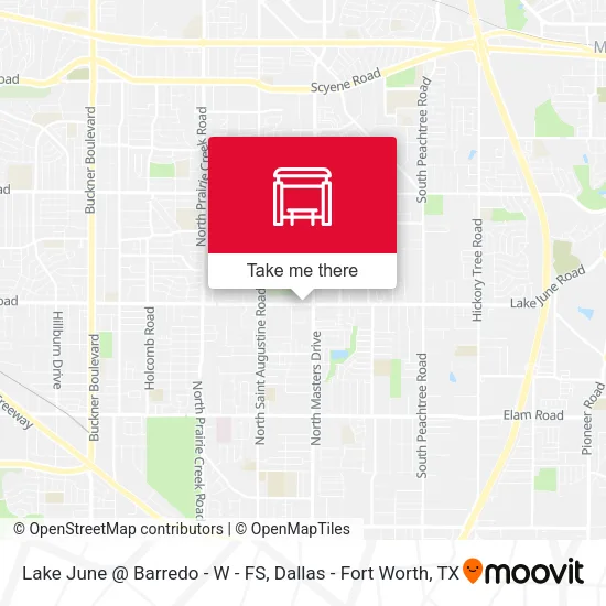 Lake June @ Barredo - W - FS map