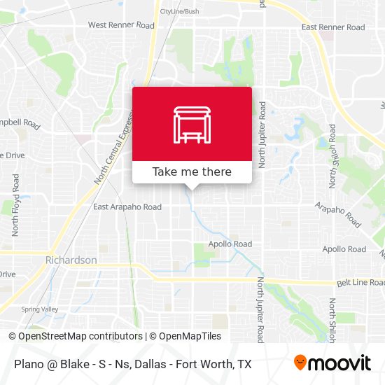 Plano @ Blake - S - Ns map