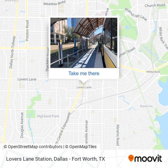 Mapa de Lovers Lane Station