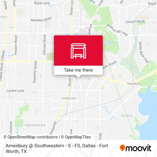 Mapa de Amesbury @ Southwestern - S - FS