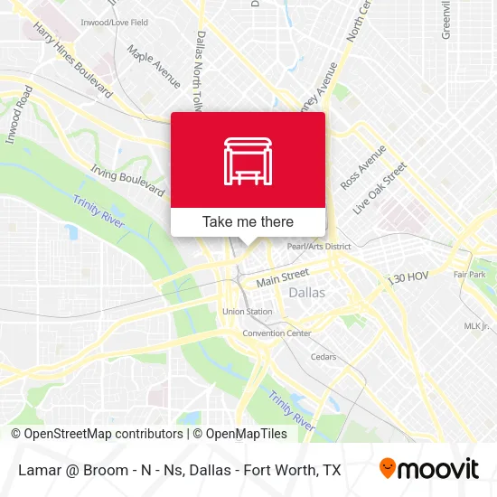 Mapa de Lamar @ Broom - N - Ns