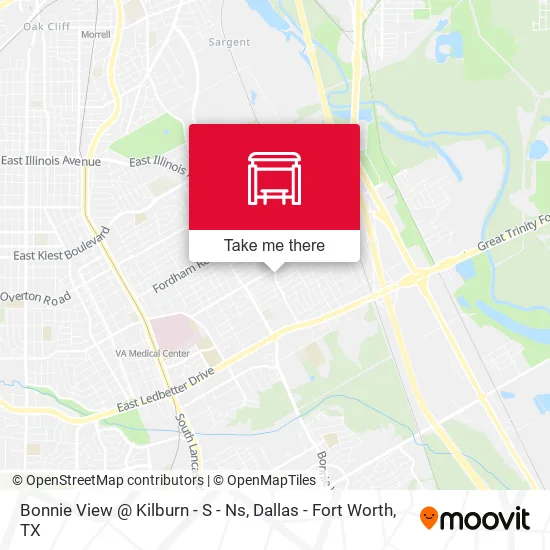Bonnie View @ Kilburn - S - Ns map