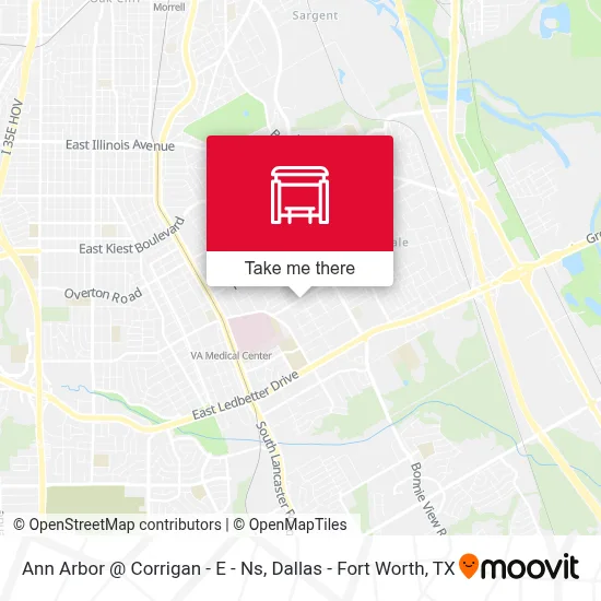 Ann Arbor @ Corrigan - E - Ns map