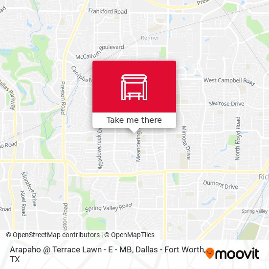 Arapaho @ Terrace Lawn - E - MB map