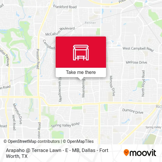 Arapaho @ Terrace Lawn - E - MB map