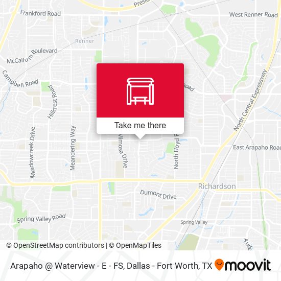 Mapa de Arapaho @ Waterview - E - FS