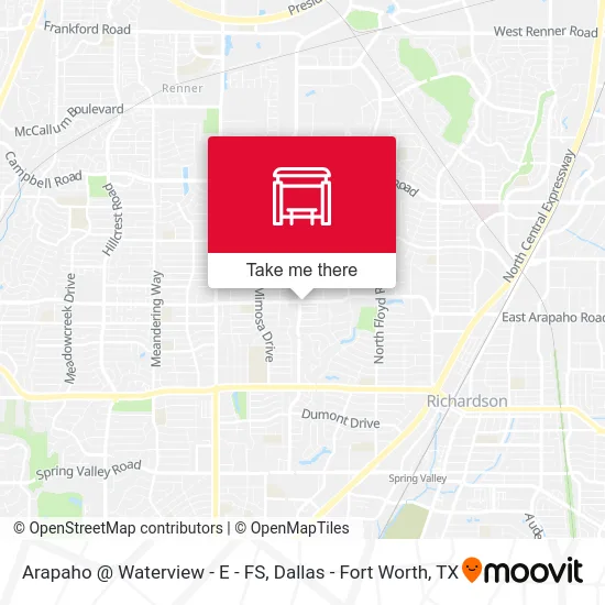 Arapaho @ Waterview - E - FS map