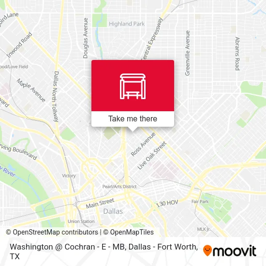 Washington @ Cochran - E - MB map