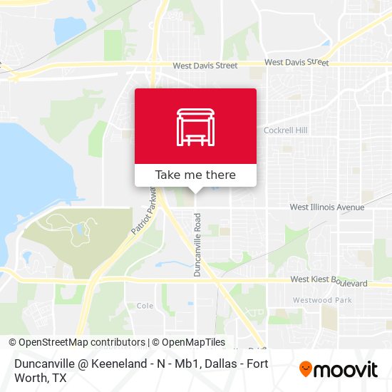 Duncanville @ Keeneland - N - Mb1 map