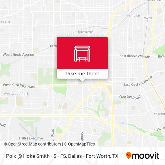 Polk @ Hoke Smith - S - FS map