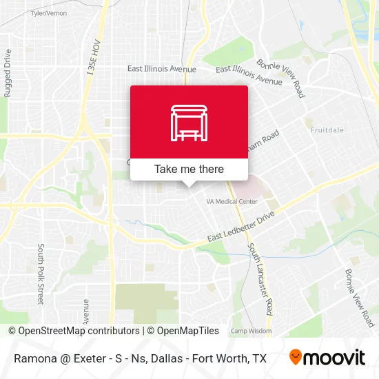 Ramona @ Exeter - S - Ns map