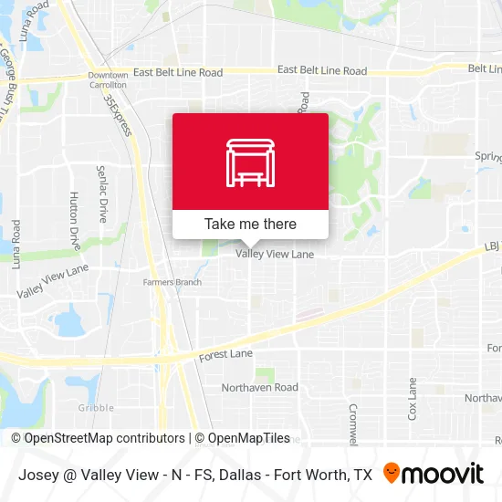 Josey @ Valley View - N - FS map