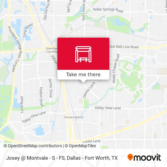 Josey @ Montvale - S - FS map