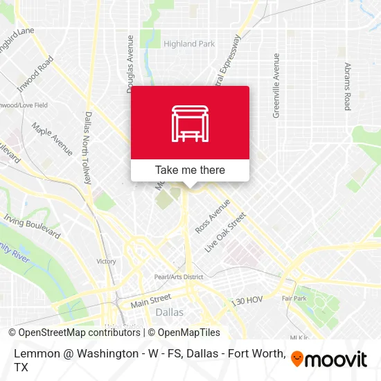 Mapa de Lemmon @ Washington - W - FS