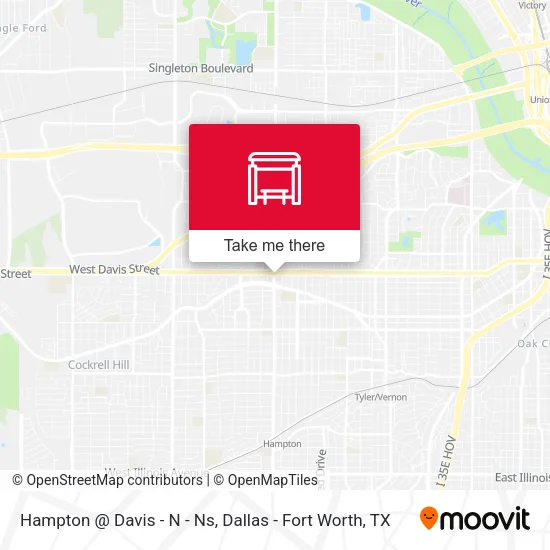 Hampton @ Davis - N - Ns map