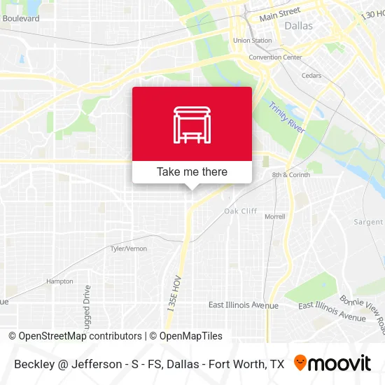 Mapa de Beckley @ Jefferson - S - FS