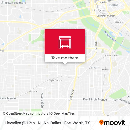 Llewellyn @ 12th - N - Ns map